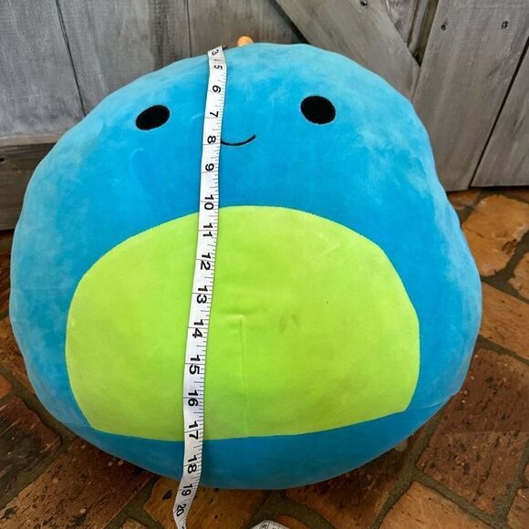 Squishmallows 16 inch Darex The Blue Dinosaur Stuffed Animal Plush - Picture 4 of 4